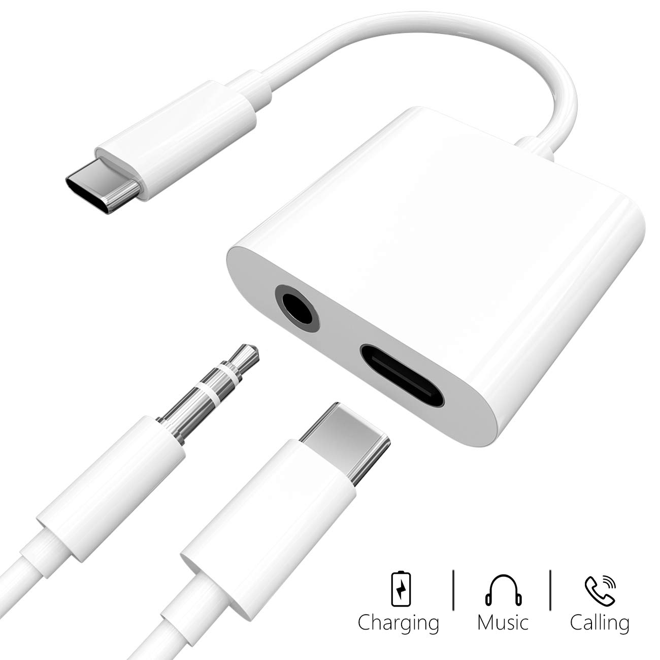 Adaptateur USB Type C vers Jack 3.5mm
