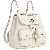 CLUCI Crossbody Bag for Women PU Leather Shoulder Bag, Convertible Small Tabby Backpack Purse for Travel