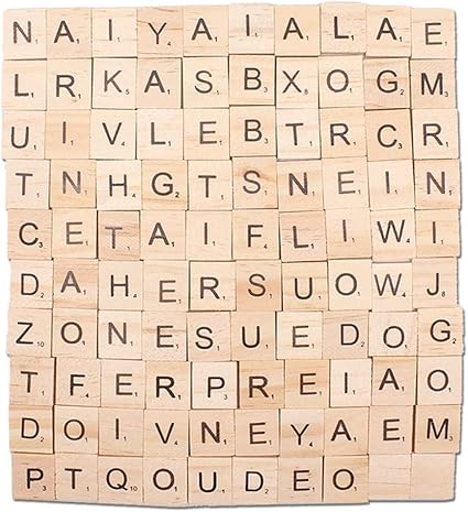 Lldhwx 100 Piezas Innovadoras Madera Ingles Alfabeto Puzzle Diy Carta Puzzle Block Baby Ninos Intellektuelle Desarrollo Madera Artesania Amazon Es Hogar