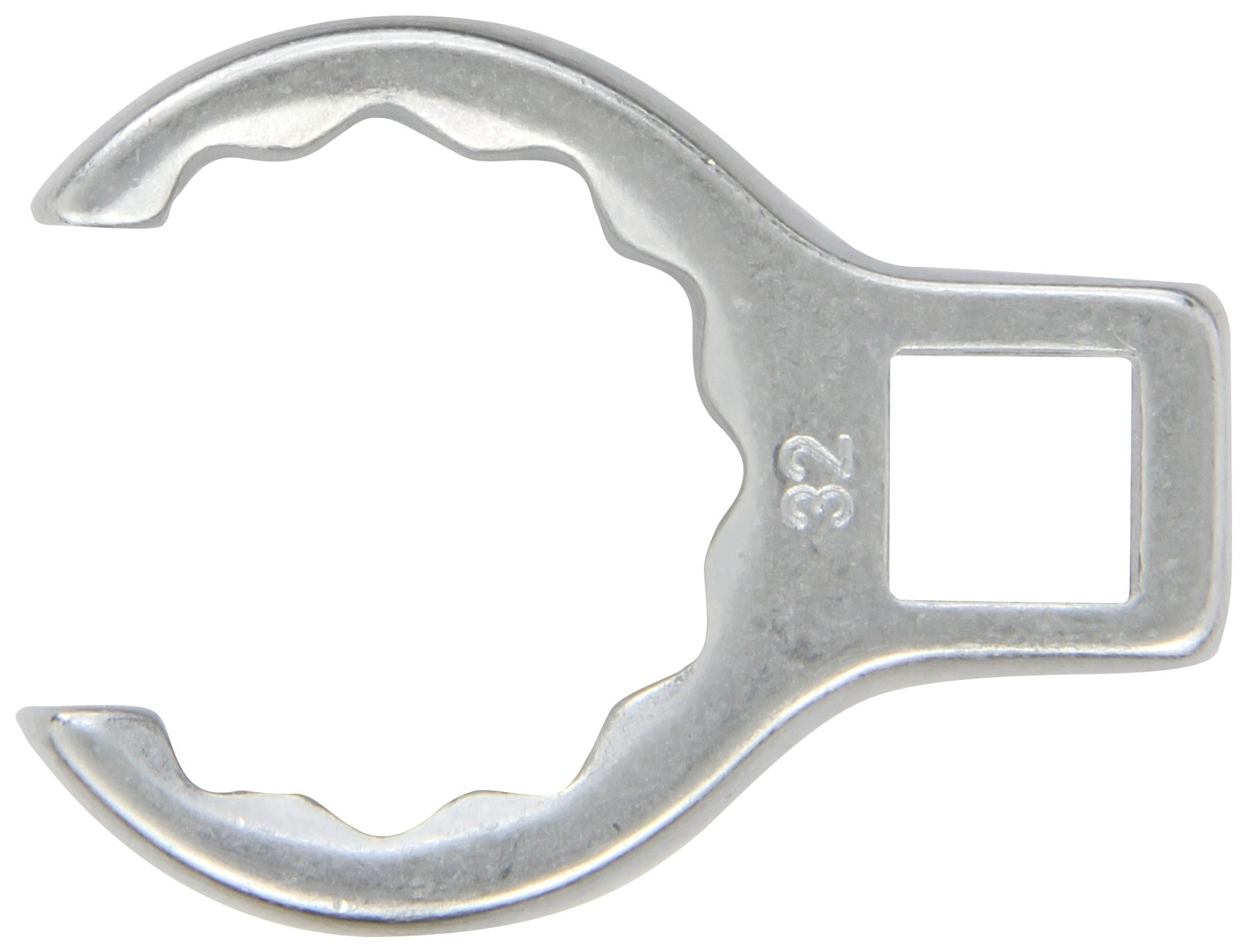 Stahlwille STW44032 1/2-Inch Drive 32 mm Crow Ring Spanner - Silver