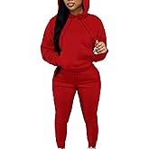 LovelyWholesale Womens Sweatsuits 2 Piece Set Hoodie Sweatshirts and Jogger Sets