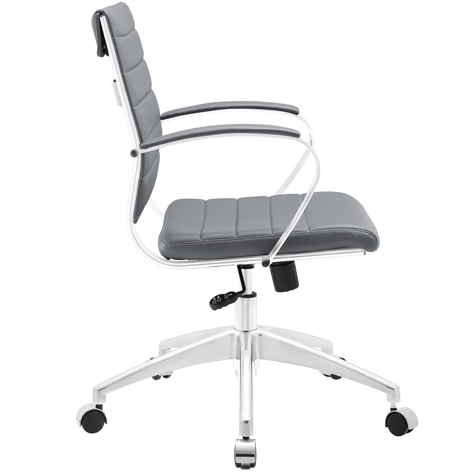 Modway Jive Ribbed High Back Tall Executive Swivel Office Chair With
