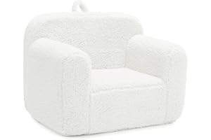 VIRPLIK Kids Armchair,Mini Couch,Cuddly Toddler Foam Chair for Boys and Girls