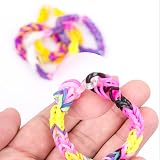 Gunwon 240 Pieces S Clips Loom Bands Clips Plastic Connectors Transparent White view 6