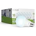 Sigalux A19 LED Light Bulb 60W Equivalent, E26 Medium Base 5000K Daylight 800LM, Non-Dimmable LED 9.5 Watt Standard Light Bulbs, UL Listed, 16 Pack