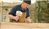 Draper Expert Beech Wood Mallet 480g Solid Head Angled Faces 80x55mm view 5