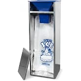 8 LB -20 LB Ice Bagger, Ice Bag Filler Stand, Ice Bagger for Ice Machine, Perfect for 8lbs -20lbs Ice Bags on Plastic or Metal Wicket-Designed for Convenience Store and Commercial Use- by Interplas