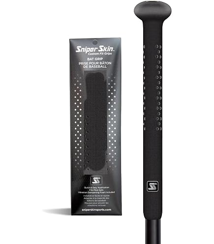 Poignée De Batte De Baseball/Softball - Pack De 2 - Noir Et Rose - Prédécoupée