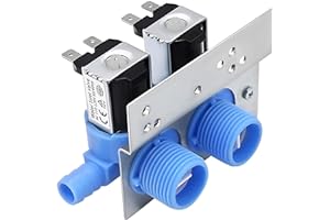 New Upgrade 285805 Washer Water Inlet Valve with Mounting Bracket Fit for Whirlpool Kenmore Maytag Fri-gidaire Electrolux Washer Replaces ap3094541 kaws850jq4 lsq8243hq0 7mlsc9545jq2 by AMI PARTS