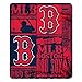 MLB Boston Red Sox Strength 50-inch by 60-inch Printed Fleece Throw
