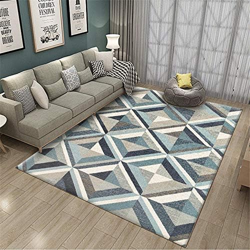 Rugs blue Home carpet living rooms large Area Rug Runners Modern classic Geometric Carpet bedroom kids room Rugs soft dinning hall