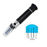 NANBEI Salinity Refractometer with ATC,Saltwater