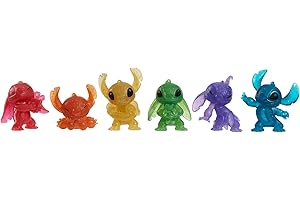Disney Stitch Pride Collectible Figure Set, 2.5-inch Collectible Figurines, Pretend Play, Kids Toys for Ages 3 Up by Just Play