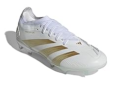 adidas Pro Firm Ground, White/Gold Metallic/Sandy