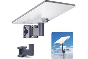 MSAFF Starlink Mini Mount - Gen 2 Pole Mount Starlink Mounting Set for Mini/Gen 2 Dish Starlink RV Ladder Tubing Holder for Range 0.8-1.97” Pipe,Suitable/RV/SUV/Pole/Rack/Roof Outdoor