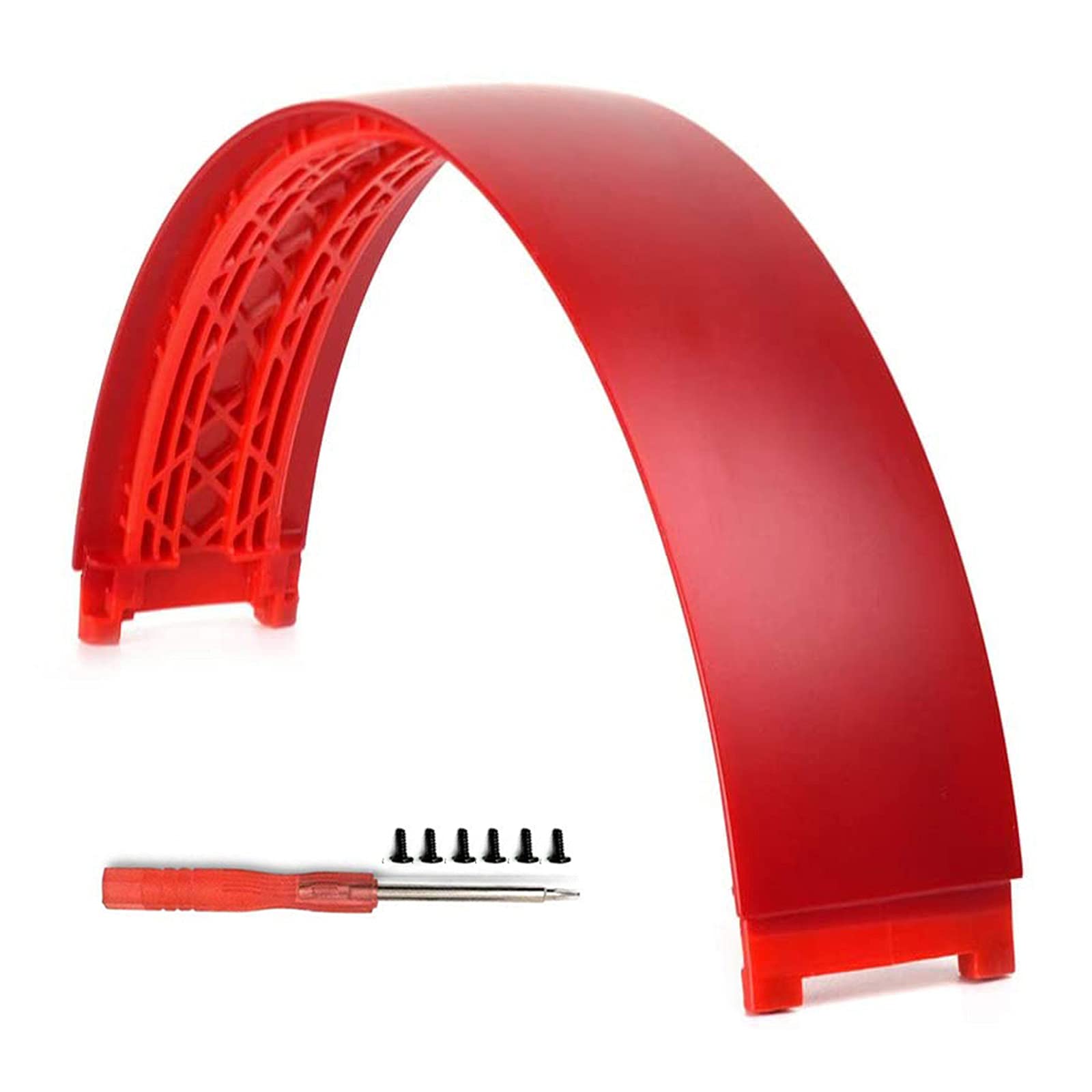 SINDERY Studio 3 Replacement Headband Studio3 Wireless Headphone Parts Screws Accessories Cover Compatible With Studio 3 Wireless Over-Ear Headphones (Red)