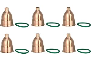 EZROAD 6X Injector Hole Tube w/O-Ring 23501580 Compatible with Detroit Diesel S60 12.7L Engine Series 60 N2 Fuel Sleeve Kit 23515470 8929078