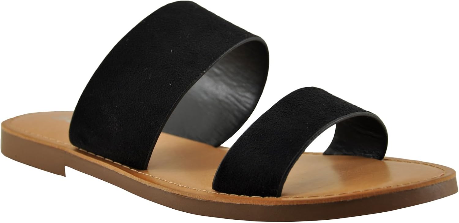 double strap sandals