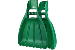 Eastrans Large Leaf Scoops and Hand Rake Claw, Ergonomic Hand Held Garden Rake Grabbers for Picking up Leaves,Grass Clippings and Lawn Debris