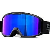 VEWOE Dirt Bike ATV Goggles Motorcycle Goggles for Men Women Youth,UV400 Protection MX OTG Offroad Riding Racing Goggles