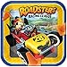 Mickey Roadster Party Supplies Pack for 16 Guests: Stickers, Candles, Dinner Plates, Luncheon Napkins, Table Cover, and Cups