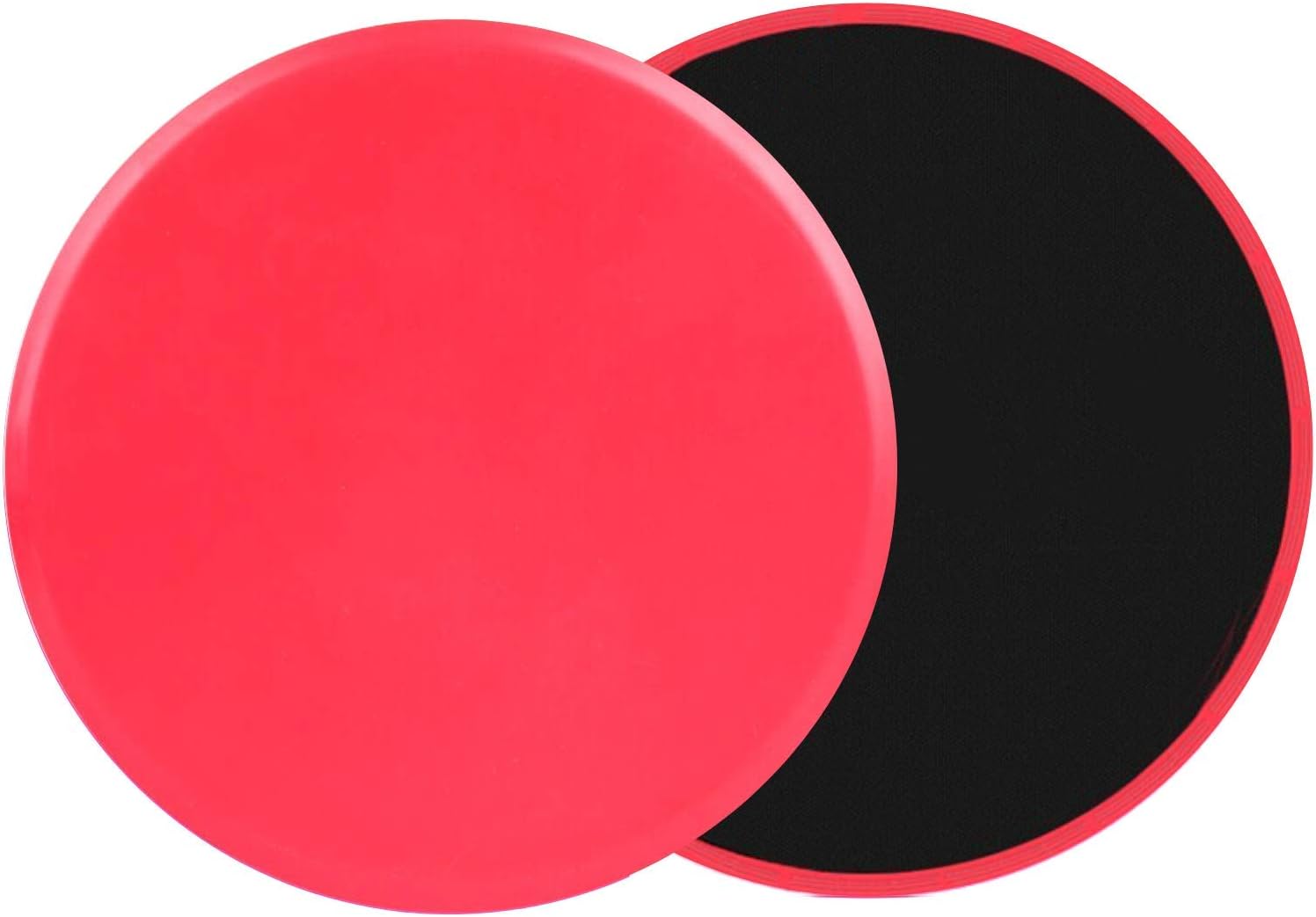 Kalovin Core Sliders - Dual Sided Gliding Discs Used on Carpet or Hardwood Floors. Perfect for Abdominal & Core Workouts at Home or Travel