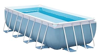 Intex Kit Piscine Prism Frame Rectangulaire 400 X 200 X 100 M
