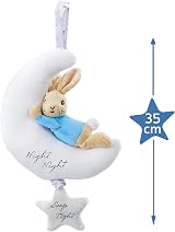Rainbow Designs Beatrix Potter Night Musical Peter Rabbit Toy White view 3