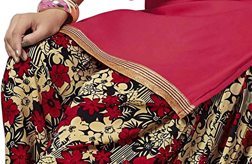jevi prints women's synthetic unstitched salwar suit dupatta material