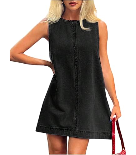 FP Movement Women's Ronnie Denim Dress, Worn in Wash, Blue, XL at Amazon Women's Clothing store