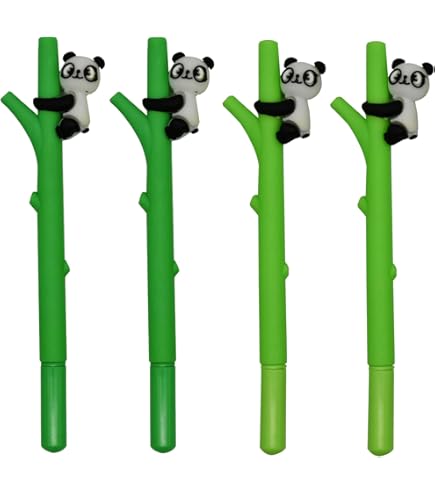 Okhobby 24 Pieces Cute Pig Writing Gel Ink Pen Novelty Pig Writing Pen...