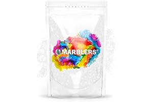 MARBLERS Twinkle Glitter [Glass White] 3oz (85g) | Fine | Non-Toxic, Vegan, Cruelty-Free | Face, Body, Eyeshadow, Hair, Festival, Party Makeup | Nail Art, Polish | Resin, Tumbler, Slime, Craft