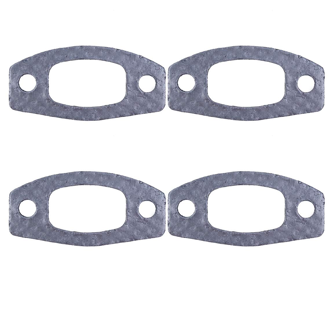 Haishine 4Pcs Muffler Exhaust Silencer Gasket Fit for Husqvarna 50 51 55 Rancher EU1 Chainsaw