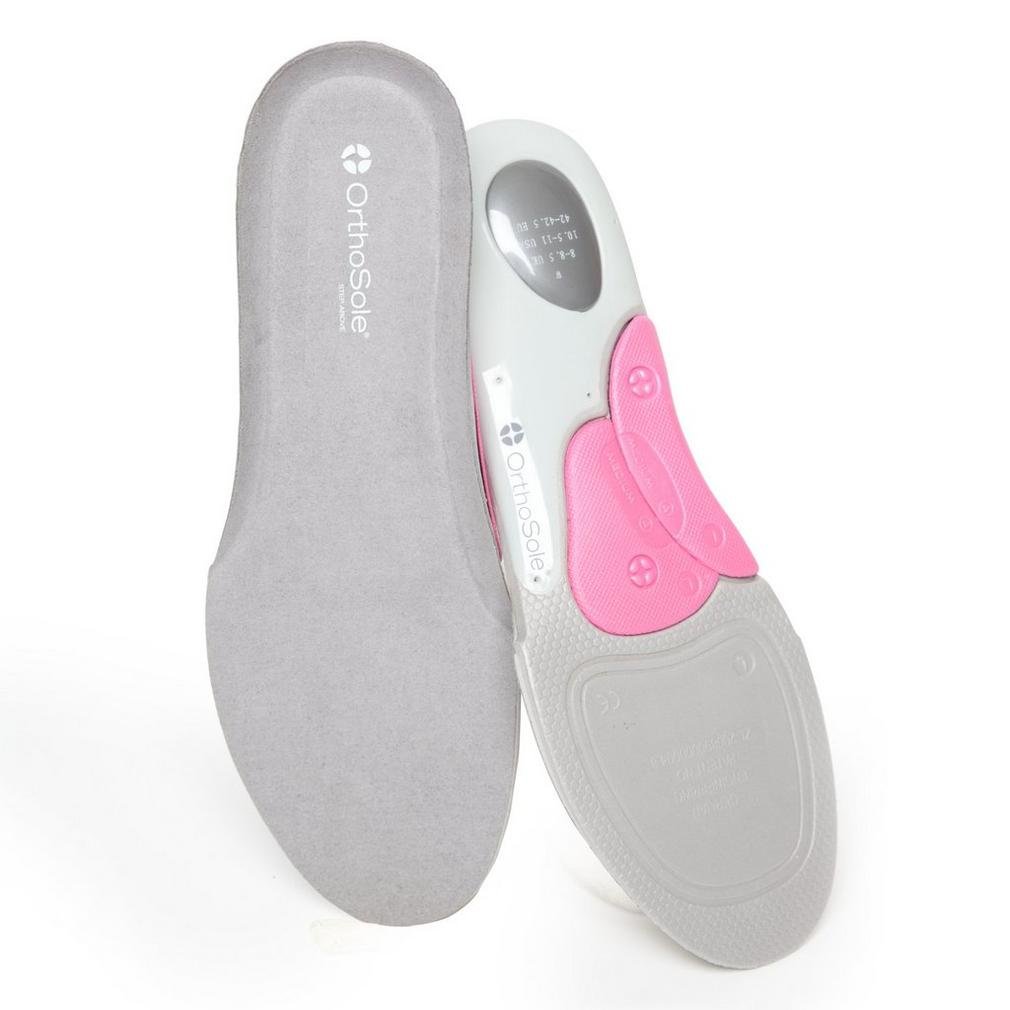 Orthosole Women's Comfortable Max Cushion Customisable Insoles, Grey, 2-2.5