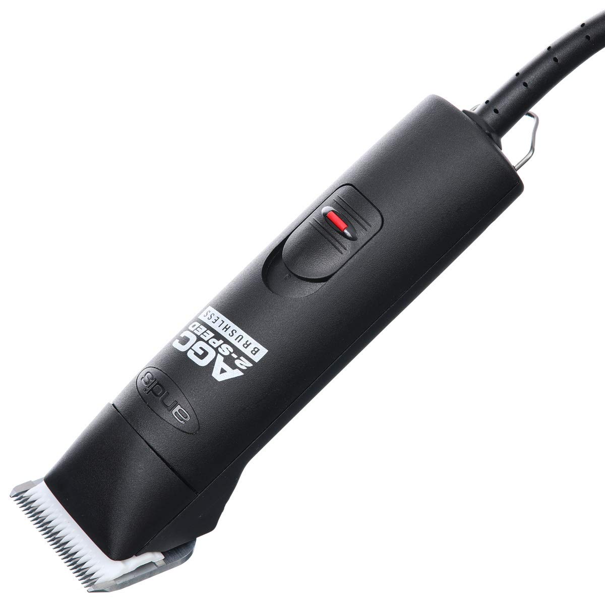 Andis UltraEdge Super 2-Speed Detachable Blade Clipper AGC2, Create Your Way, Professional Animal/Dog Grooming Clipper, Superb Performance - Black