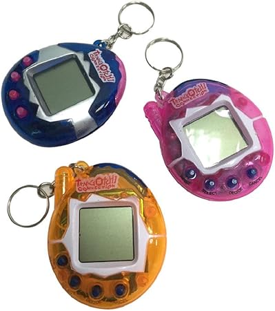 Amazon Tamagotchi玩具 Elevin Tm ホット 90年代nostalgic 49 Pets In One仮想cyberペットおもちゃ面白いtamagotchiギフトキーリング はめこみ 形合わせ おもちゃ