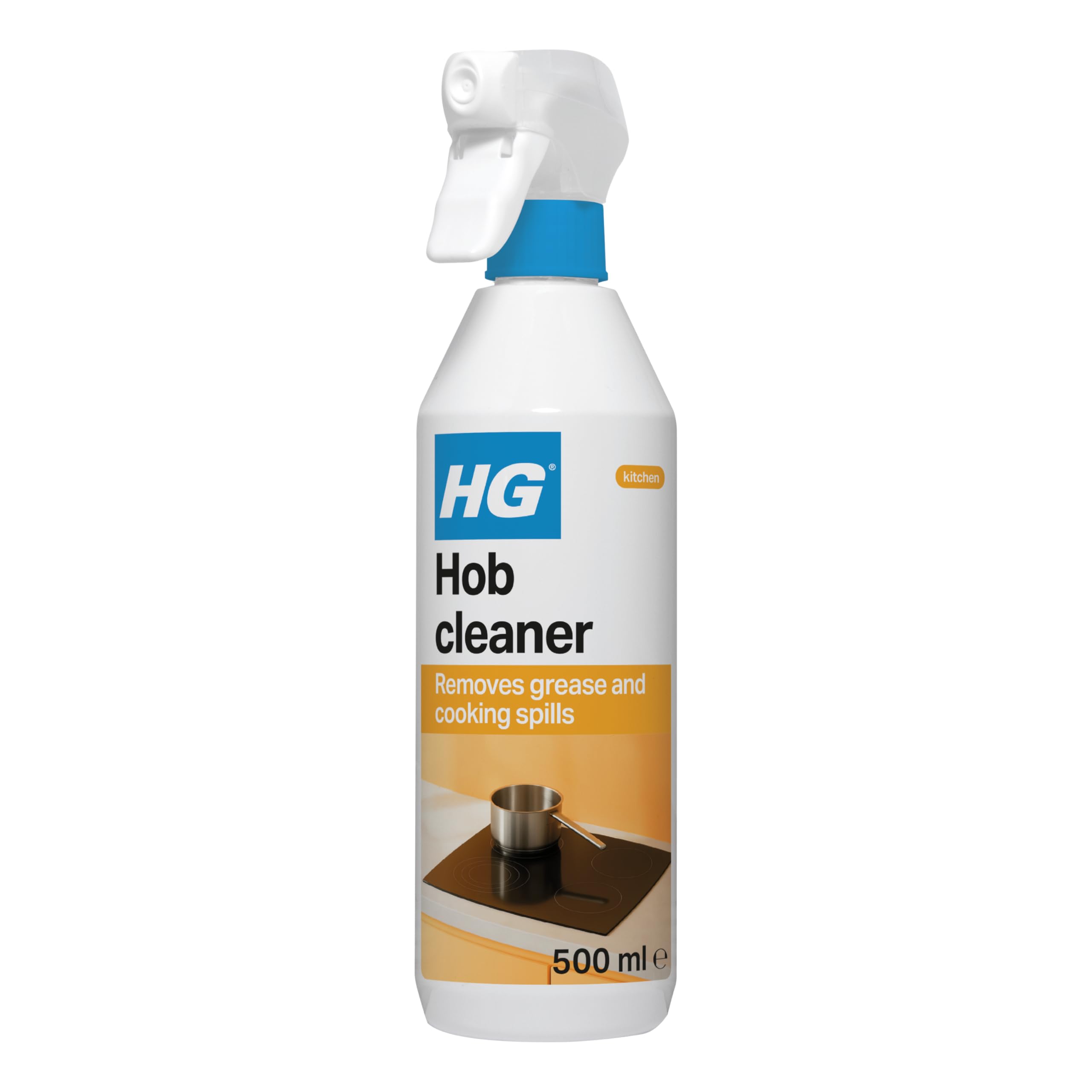 HG Hob Cleaner Spray, Induction, Ceramic & Gas Hob Shine & Degreaser – 500ml