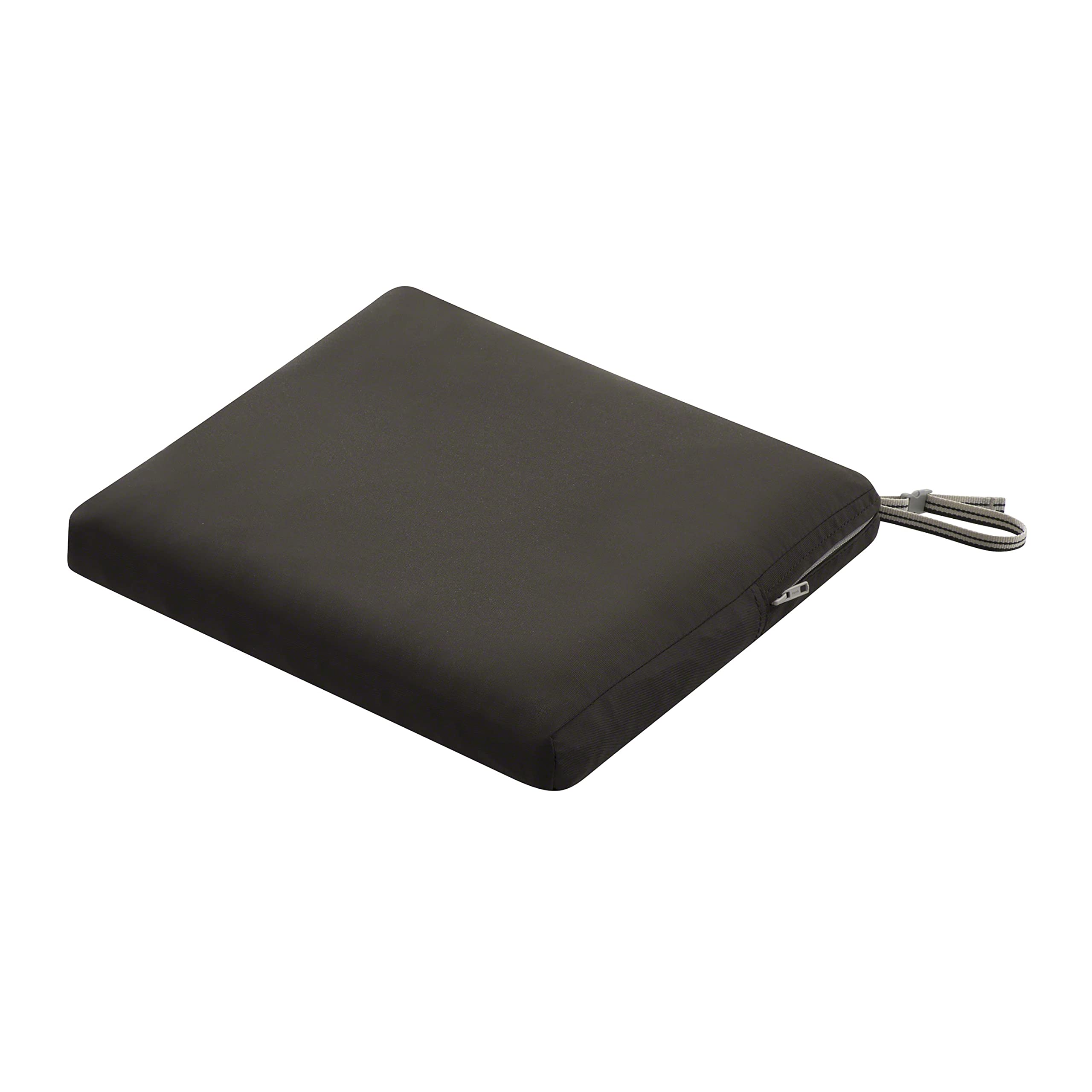 Photo 1 of Classic Accessories Ravenna Water-Resistant 17 x 15 x 2 Inch Patio Seat Cushion, Espresso