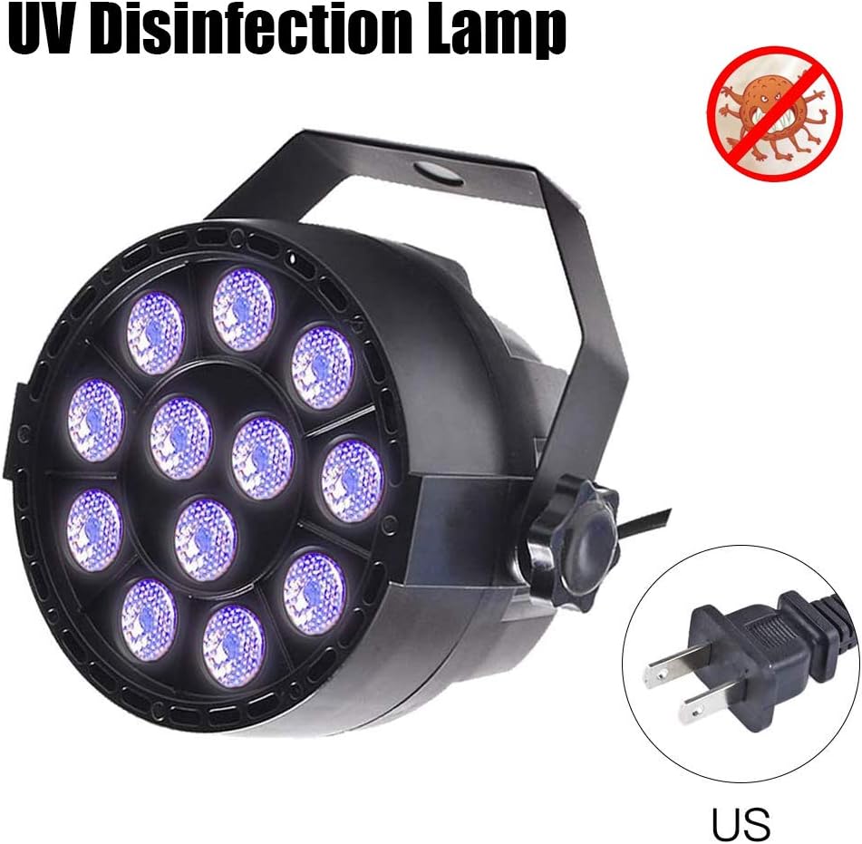 HOPEHY UVC Light Sanitizer-Disinfection UV Lamp Home Living Room LED Ultraviolet Germicidal Disinfect Light 110V for Home, Kitchen, Bedroom