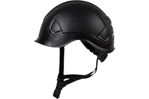 SRSAFETY Full Brim Hard Hat Carbon Fiber Design 6 Point Adjustable Ratchet Suspension OSHA Approved ABS Work Helmet for Men&Women ANSI Z89.1 Type I Class C