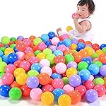Techinal 200pcs Swim Fun Colorful Soft Plastic Ocean Ball Secure Baby Kid Pit Toy