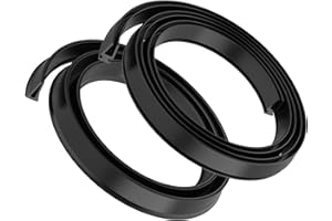 Shuisen Storm Door Sweep Replacement for Larson & Pella Doors, 36" Long Storm Door Expander Bottom Seal for Andersen Metal Doors & Vinyl Doors, Screen Door Rubber Weather Strip(Style1+Style2)