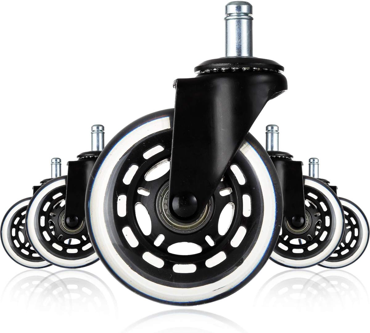 Amazon.com: HOMIGRAND Office Chair Wheels for Smart Home Offices, Set