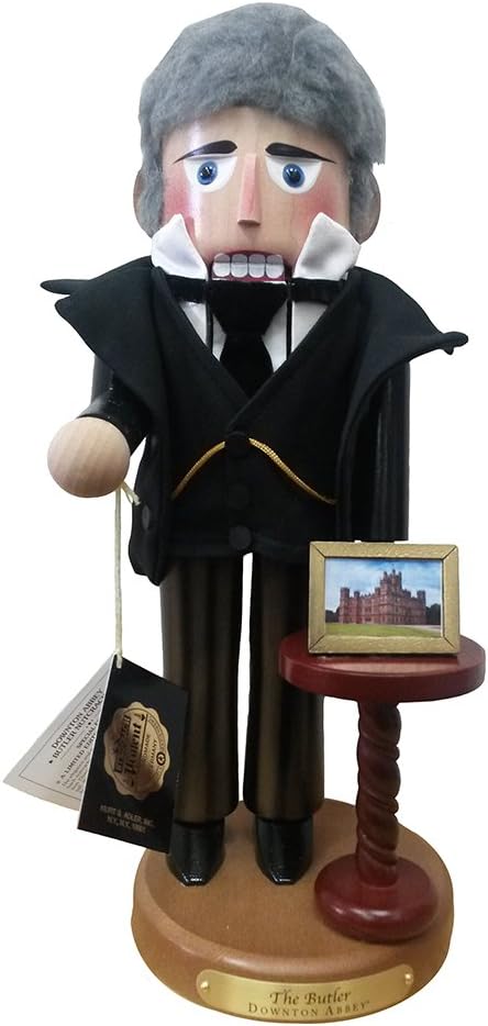 Kurt Adler Downton Abbey Butler Steinbach Nutcracker Christmas Décor, STD, Multicolored