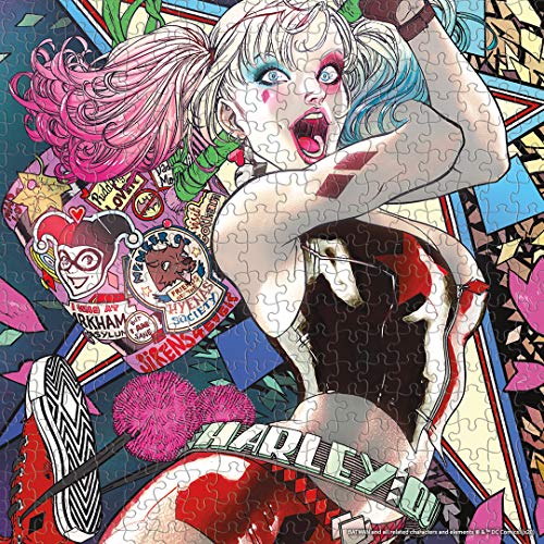 USAopoly USOPZ010533 DC Comics Super Heroes Harley Quinn Die Laughing 1,000 Piece Puzzle – Bild 8