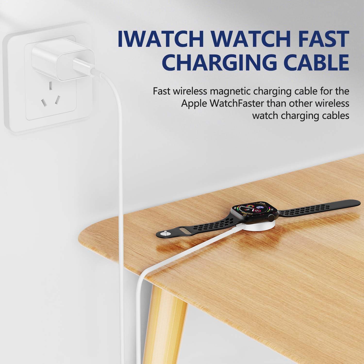 Fast Charger for Apple Watch Chargers with 20w Charger Block,USB C Magnetic for i-Watch Fast Charging Cable for Watch Series SE/8/7/6/5/4/3/2/1 Includes 38mm 40mm 42mm 44mm 45mm Size