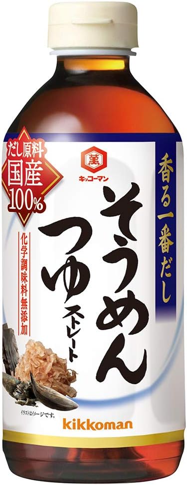 Amazon キッコーマン 香る一番だしそうめんつゆ 500ml 4個 キッコーマン めんつゆ 通販