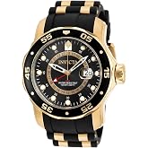 Invicta Men's 6991 Pro Diver Collection GMT Black Dial Black Polyurethane Watch