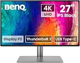 BenQ PD2725U Designer Monitor 27 4K UHD AQCOLOR Thunderbolt 3 P3 Wide