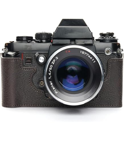 Amazon.com : Nikon F3 Case, BolinUS Handmade Genuine Real Leather